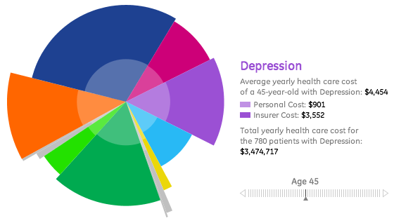 Healthcare Cost Pie Chart